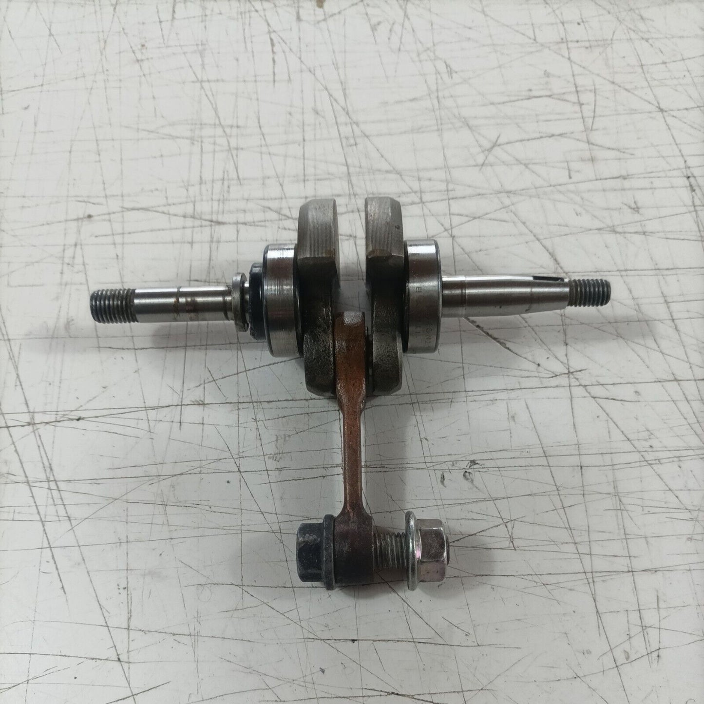 ricambio usato ALBERO MOTORE ORIGINALE COMPLETO PER MOTOSEGA ALPINA PROF 45