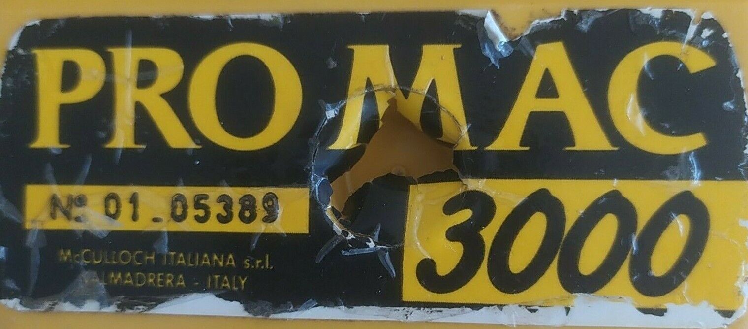 ricambio maniglia ACCELERATORE usato PER DECESPUGLIATORE MCCULLOCH PRO 3000