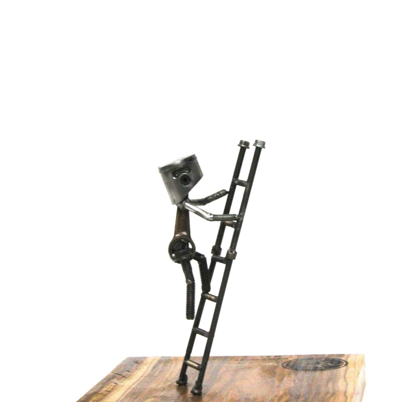 PICCOLA SCULTURA IN METALLO DI LUCIANO RUSCINITO IN ARTE DOTTDEXTER OPERA UNICA