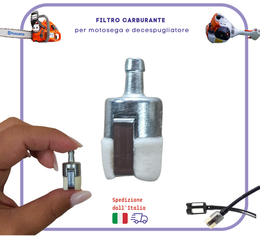 FILTRO benzina CARBURANTE per motosega e decespugliatore tipo WALBRO