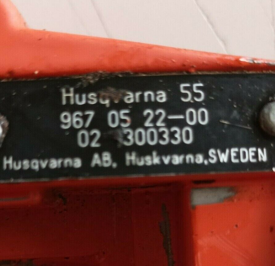 flangia raccordo ASPIRAZIONE CARBURATORE PER MOTOSEGA HUSQVARNA 55 ricambi usati