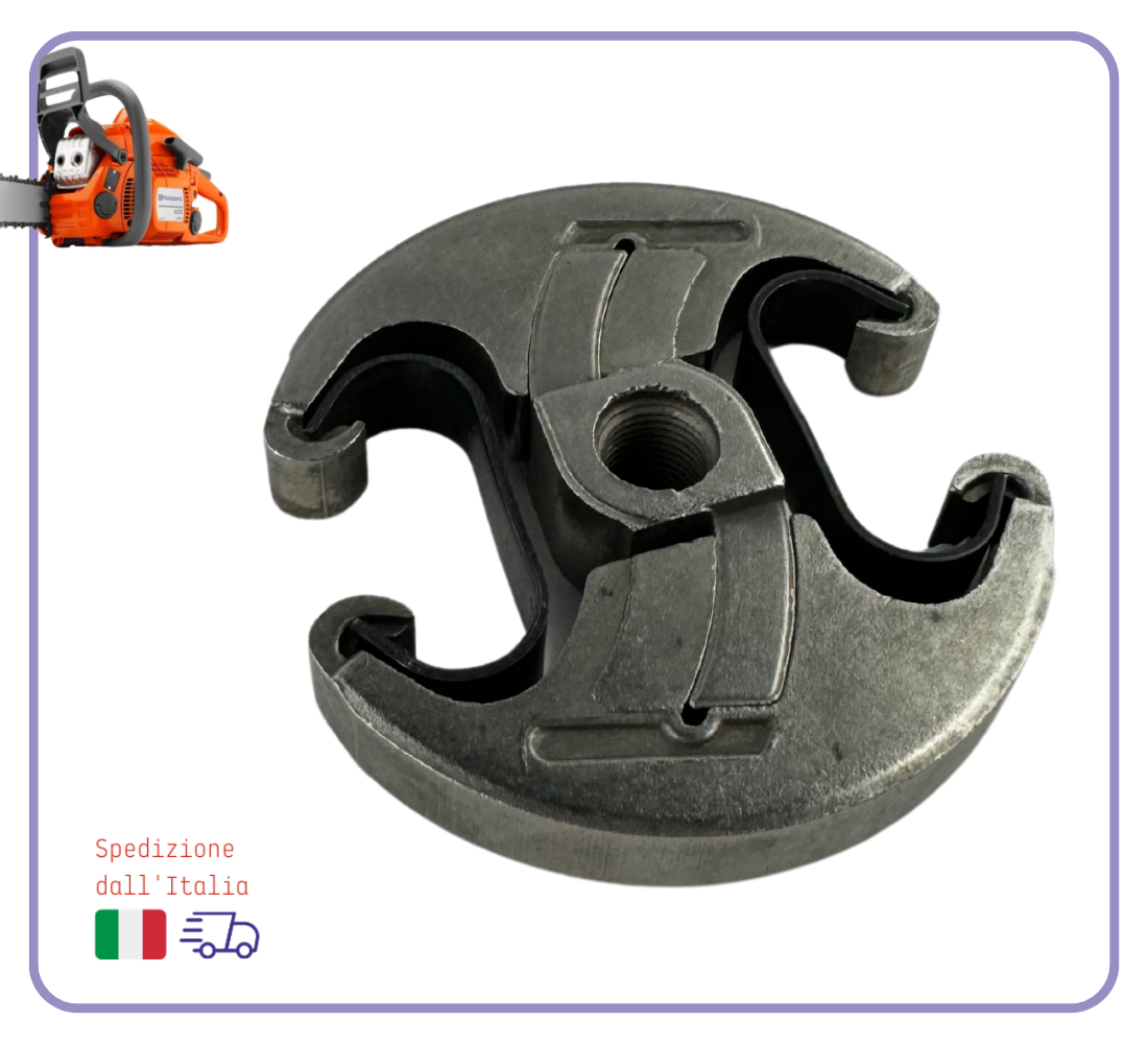 ricambi FRIZIONE campana per motosega HUSQVARNA 440 450 345 350 550 e Jonsered