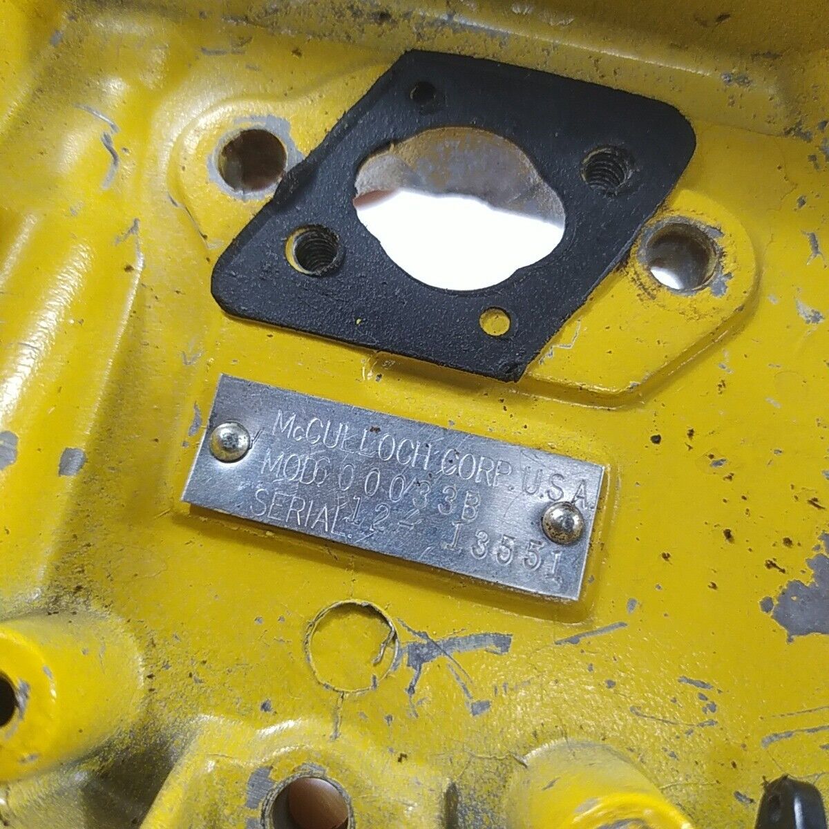 Ricambi IMPUGNATURA MANIGLIA PER MOTOSEGA MCCULLOCH PRO MAC 555 usati