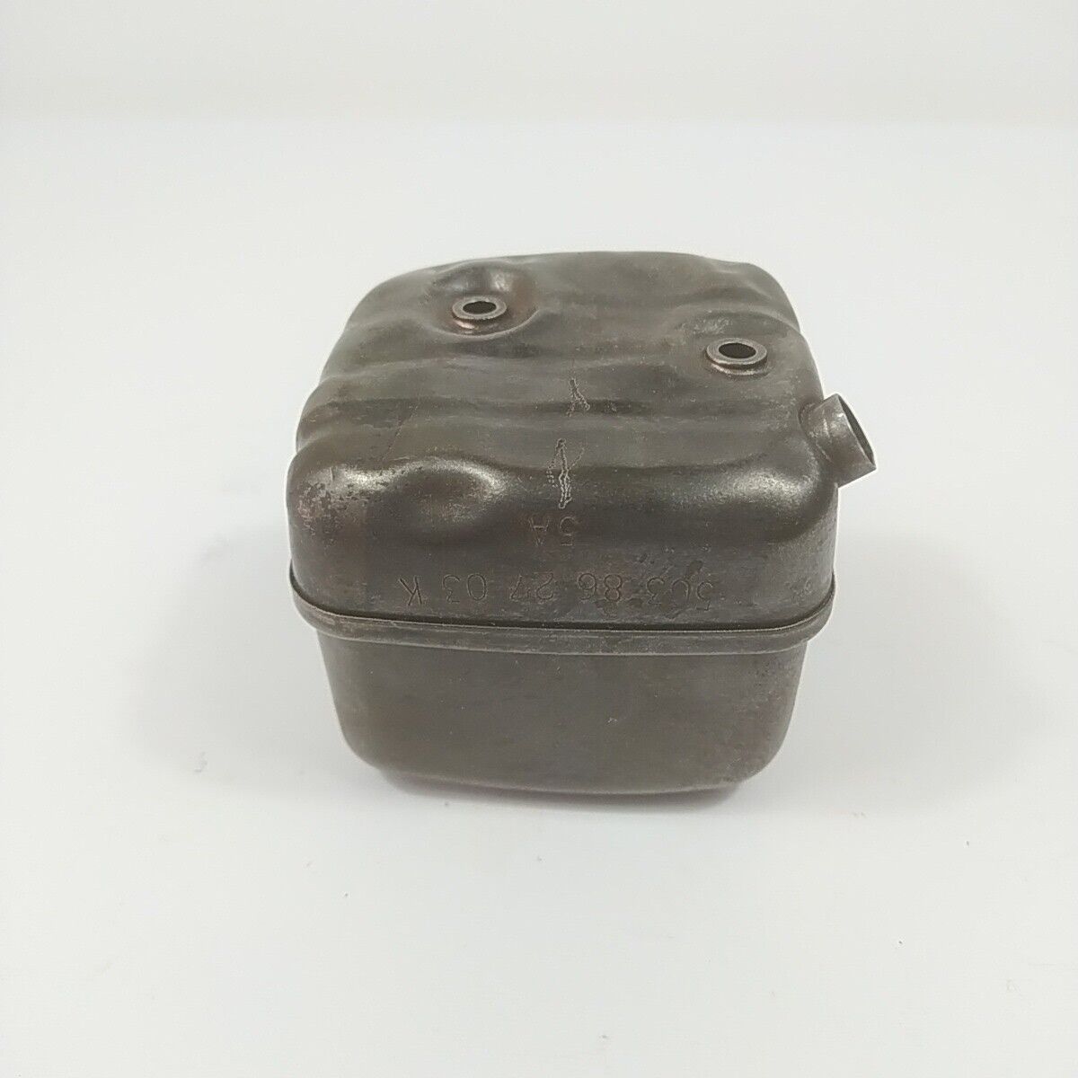 MARMITTA SILENZIATORE TERMINALE SCARICO per motosega HUSQVARNA 51 ricambio usato