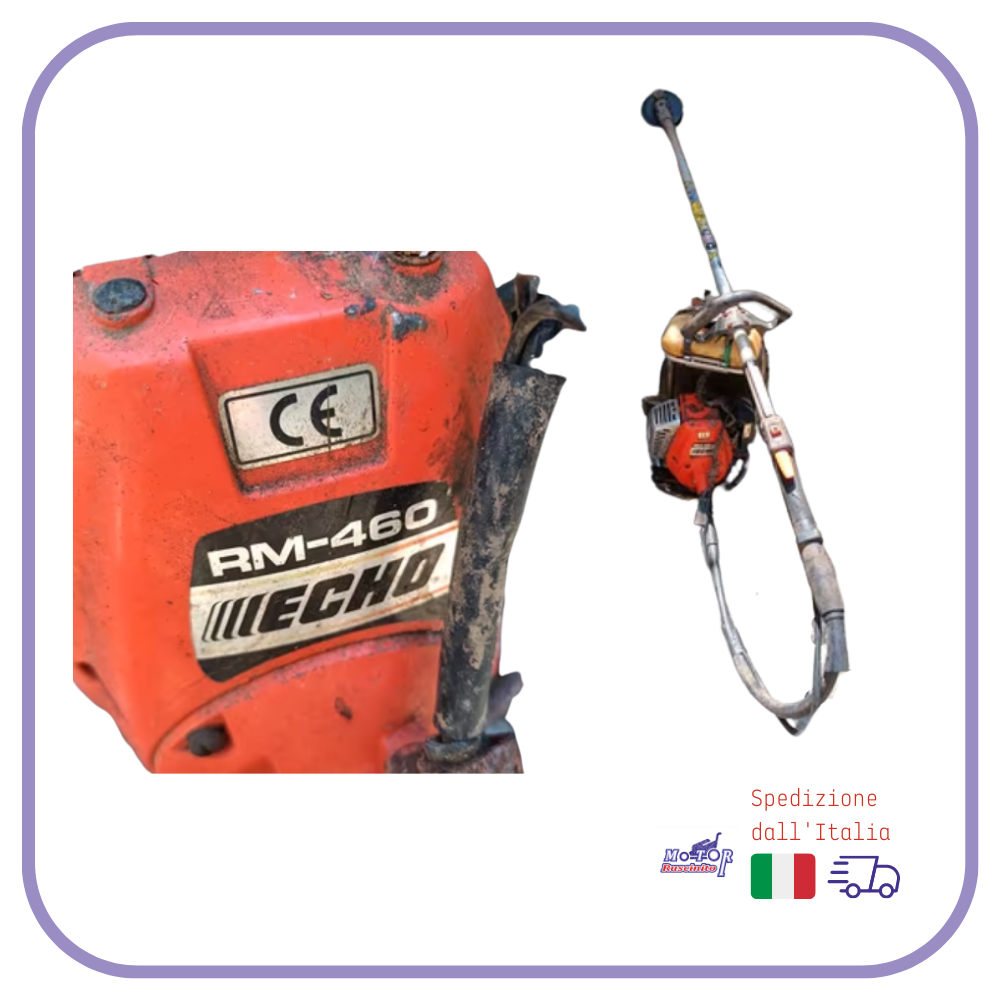 Ricambio DECESPUGLIATORE ECHO RM - 460 CARTER BASAMENTO ALBERO MOTORE usato