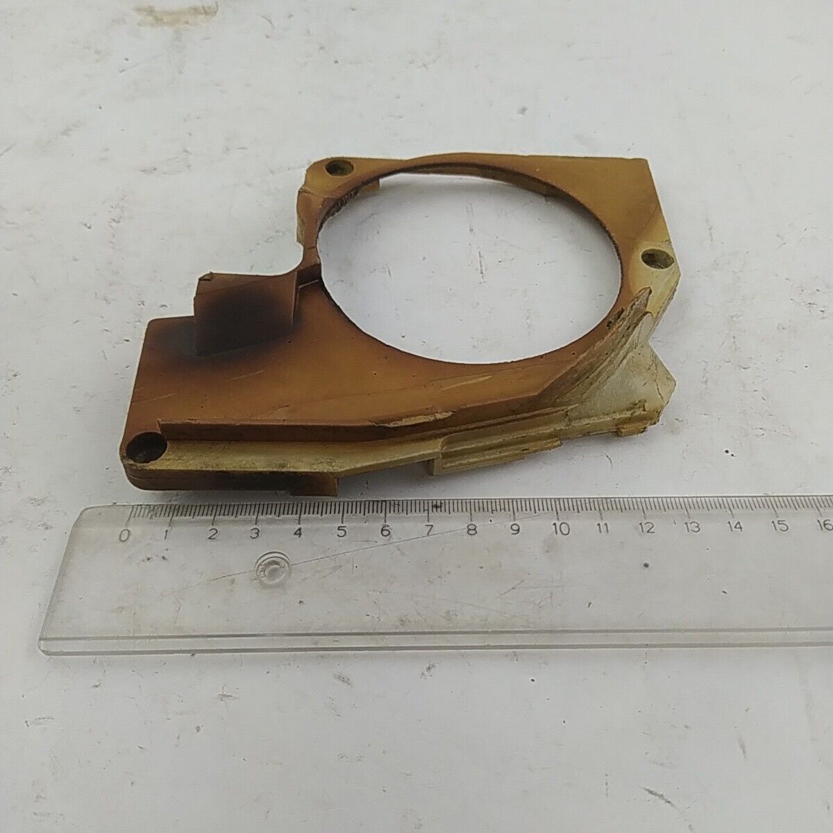 ricambio COPERCHIO copri FRENO CATENA Frizione usato per motosega STIHL 038 AVS