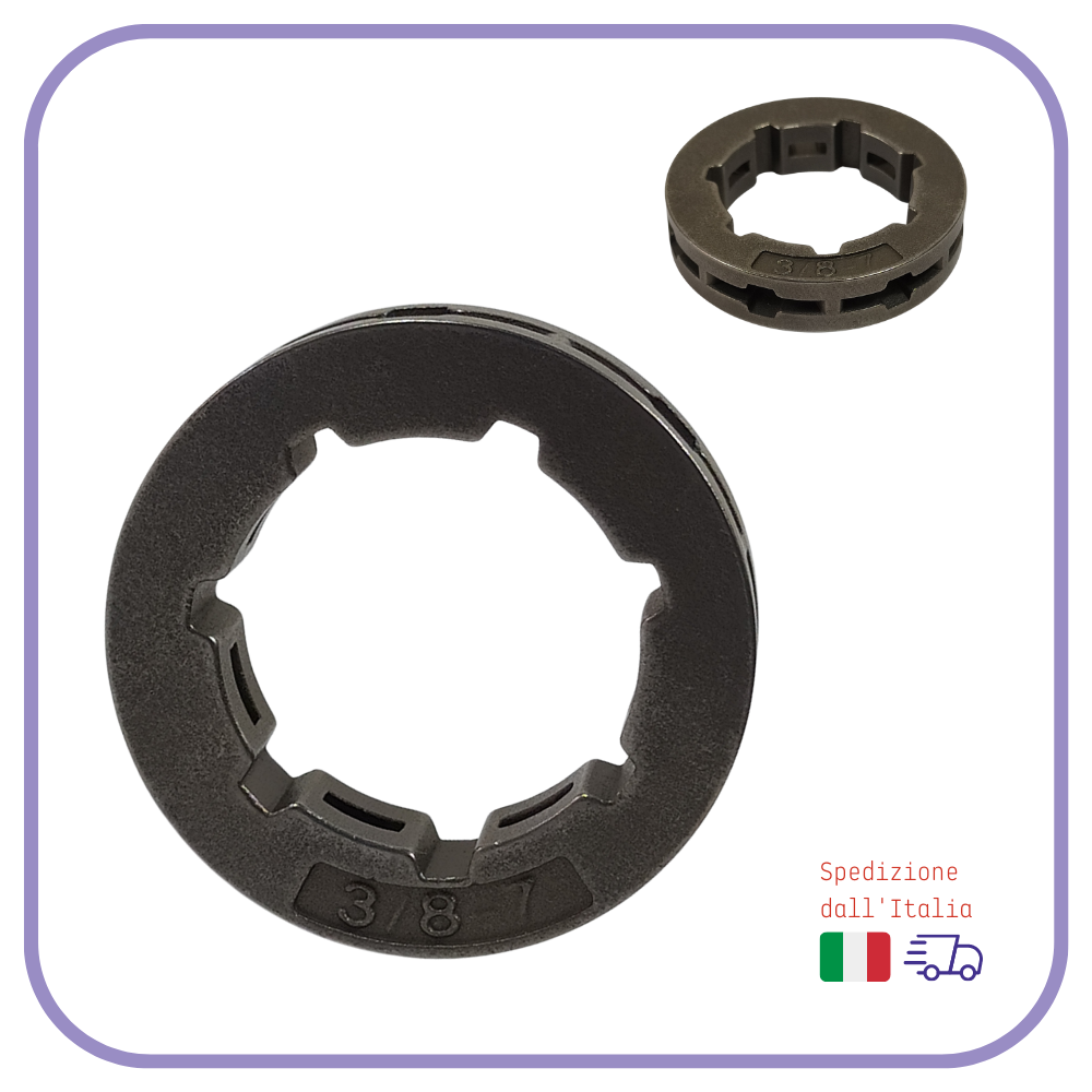 ricambi per MOTOSEGA STIHL MS Pignone Frizione Catena 3/8 '' 7 T Denti E RICAMBI