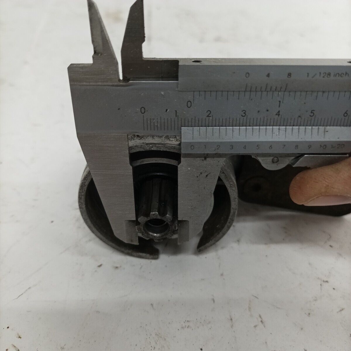 Ricambio TESTINA COPPIA CONICA 7 DENTI usato decespugliatore EMAK OLEO MAC 750