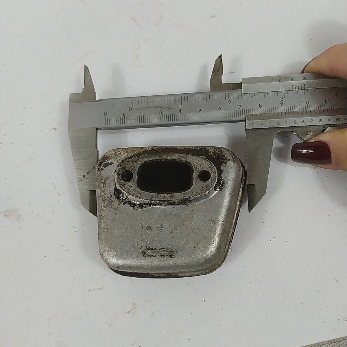 MOTOSEGA OPEM 140Z AVE ELECTRONIC MARMITTA TERMINALE SILENZIATORE ricambi usati