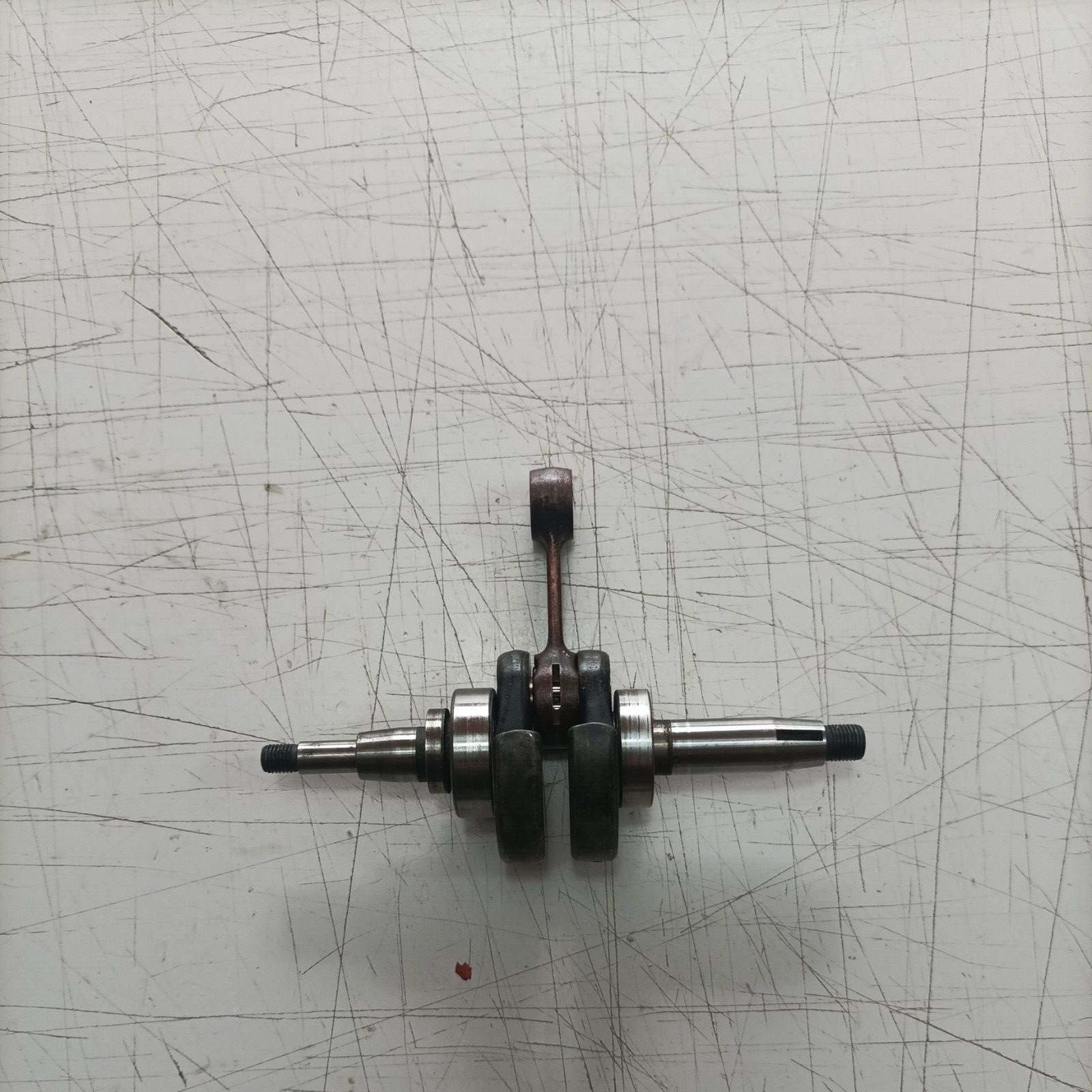 MOTOSEGA OLEOMAC OM 251 ALBERO MOTORE con frizione SENZA FILETTO ricambi usati