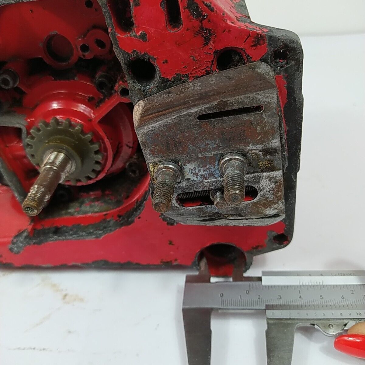 CARTER basamento ALBERO MOTORE PER MOTOSEGA OPEM JOLLY 155 ricambi usati