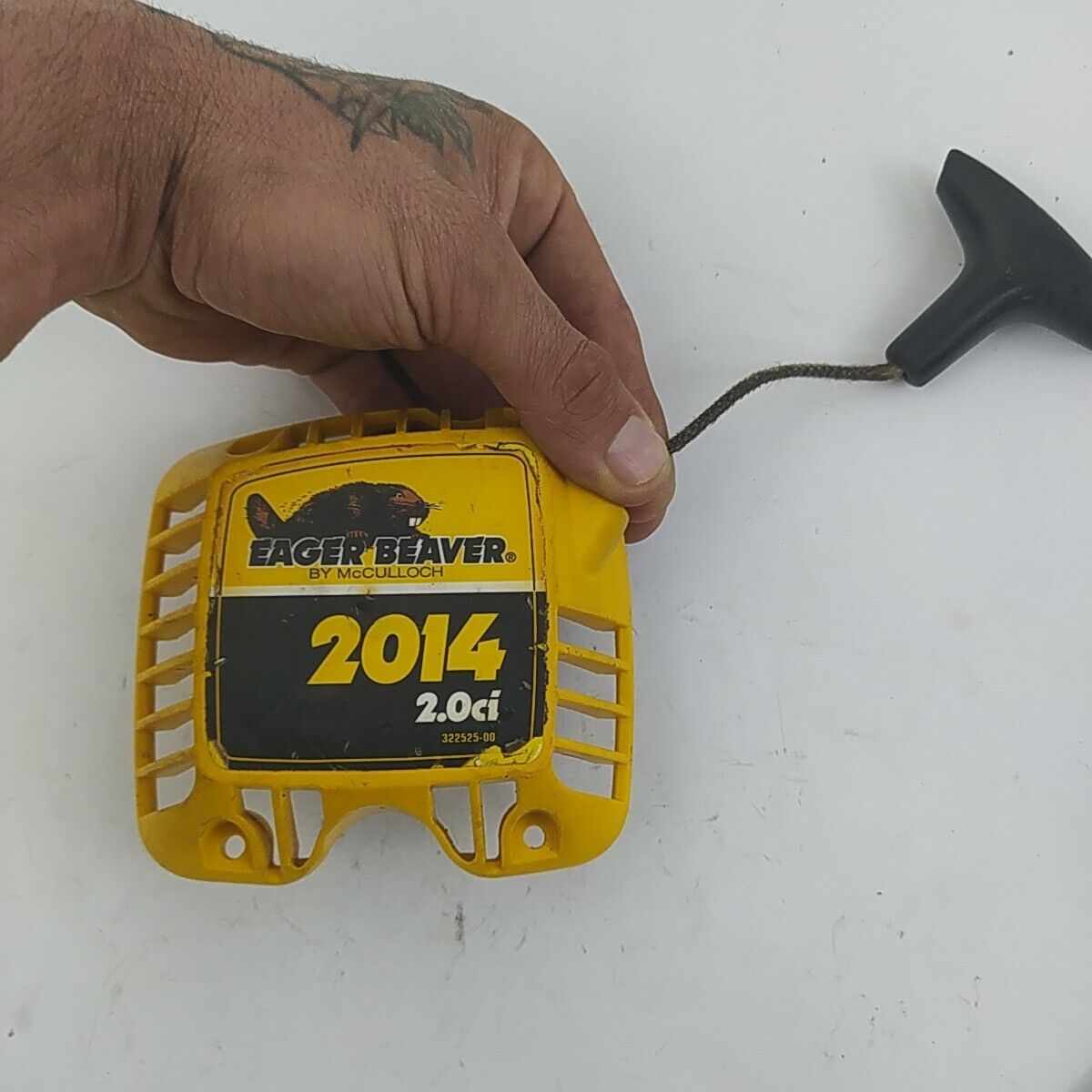 Ricambio COPERCHIO di AVVIAMENTO MCCULLOCH eager beaver 2014 2.0 ricambi usati