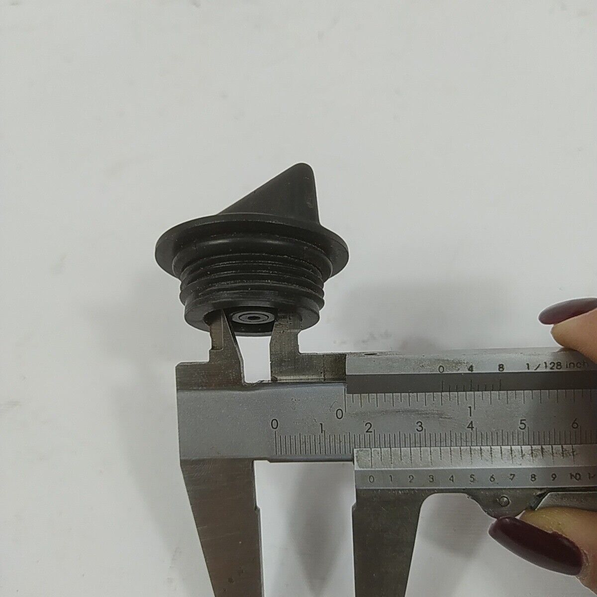 MOTOSEGA OLEO MAC 350 A SUPER TAPPO serbatoio CARBURANTE MISCELA ricambi usati