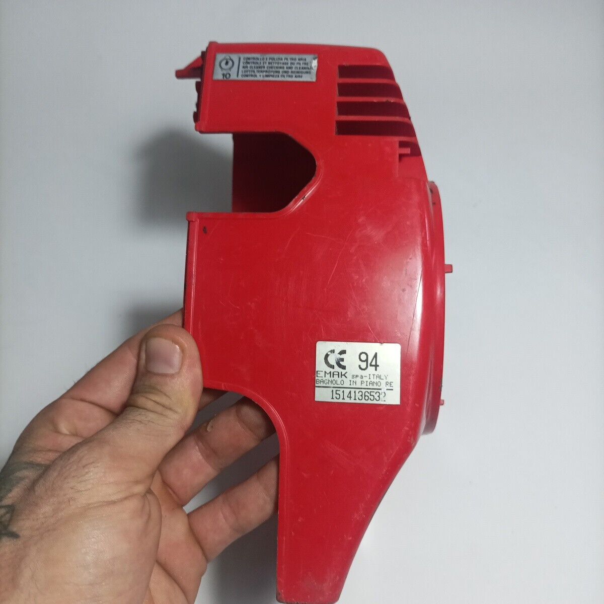 COPERCHIO copri MOTORE per decespugliatore EMAK EFCO 8260 Oleomac ricambio usato