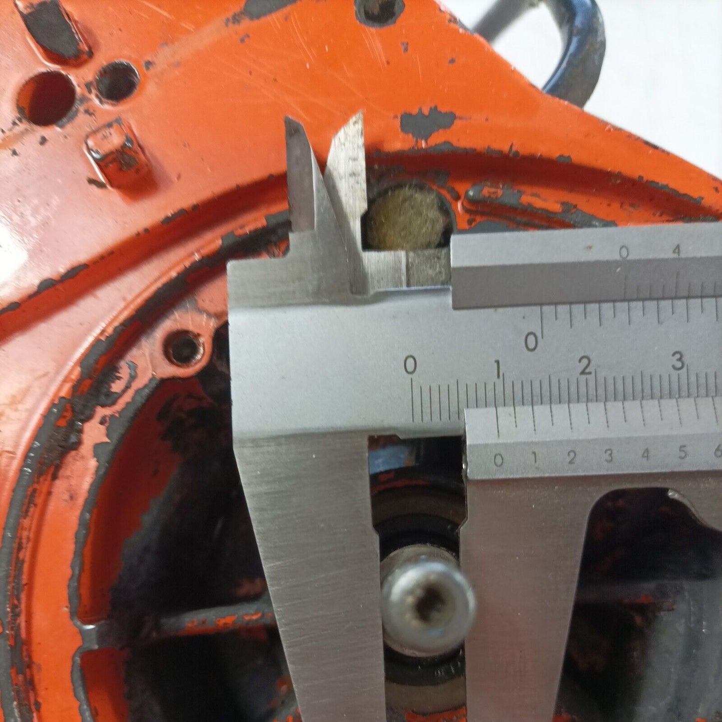 MOTOSEGA OLEOMAC OM 251 KIT CARTER serbatoio BASAMENTO E ALBERO MOTORE usato