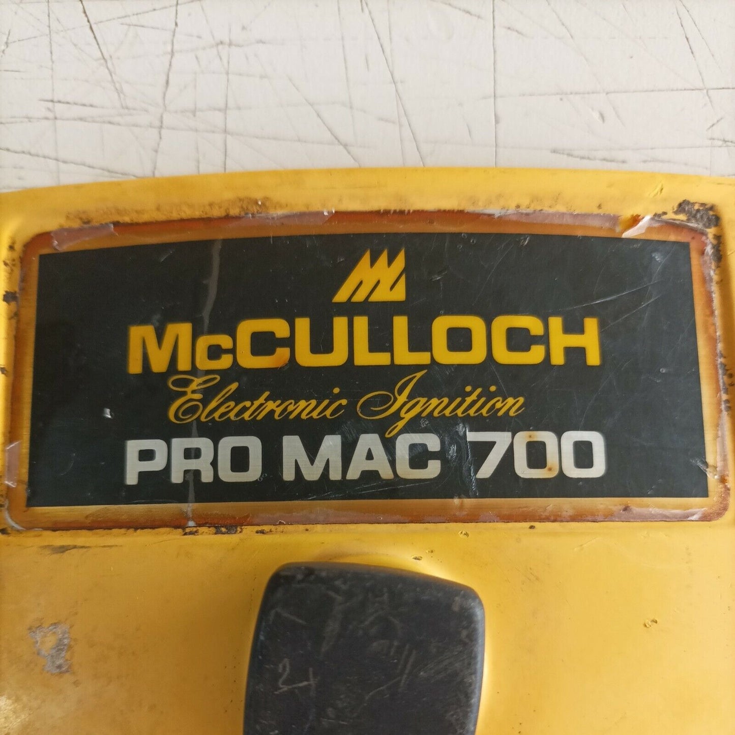 MANIGLIA IMPUGNATURA MANICO STAFFA ORIGINALE PER MOTOSEGA MCCULLOCH PRO MAC 700 