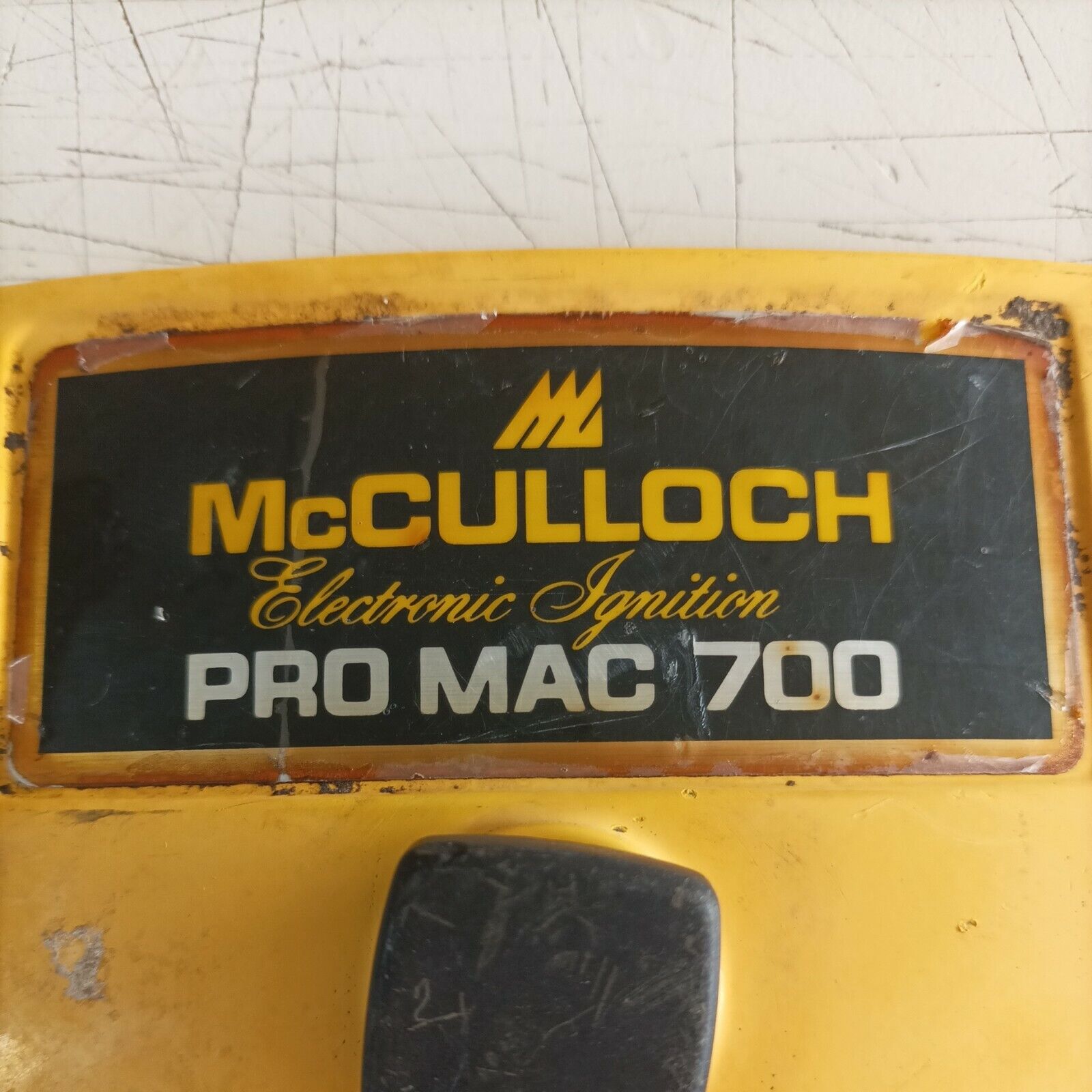 MANIGLIA IMPUGNATURA MANICO STAFFA ORIGINALE PER MOTOSEGA MCCULLOCH PRO MAC 700 