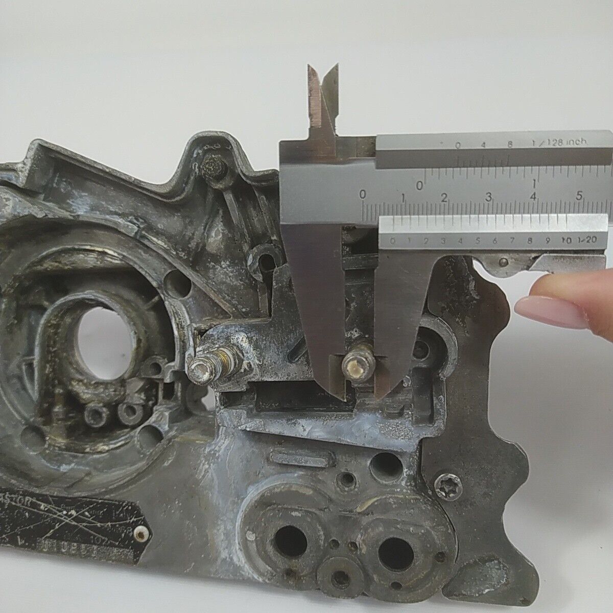 Ricambio CARTER BASAMENTO CILINDRO PISTONE per motosega CASTOR CP 700 usato