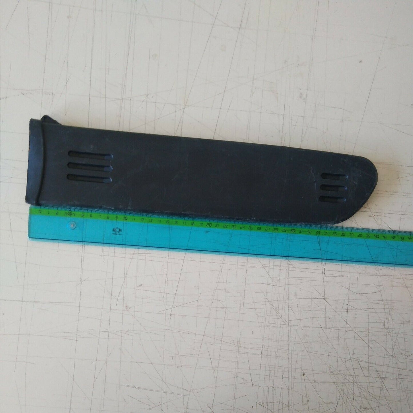 fodero lama COPRI CATENA PER MOTOSEGA MISURE LAMA 38 CM ricambi usati