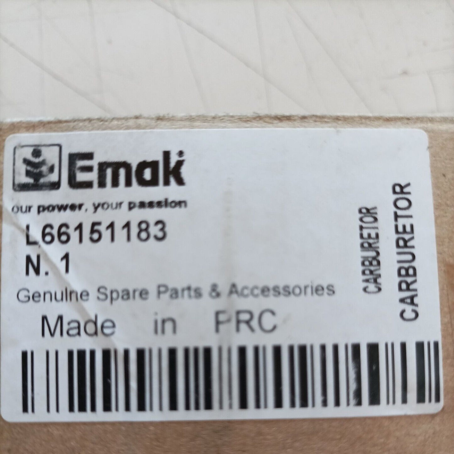 CARBURATORE HUAYI T361 170021012 L 66151183 PER RASAERBA EMAK k1250 usato