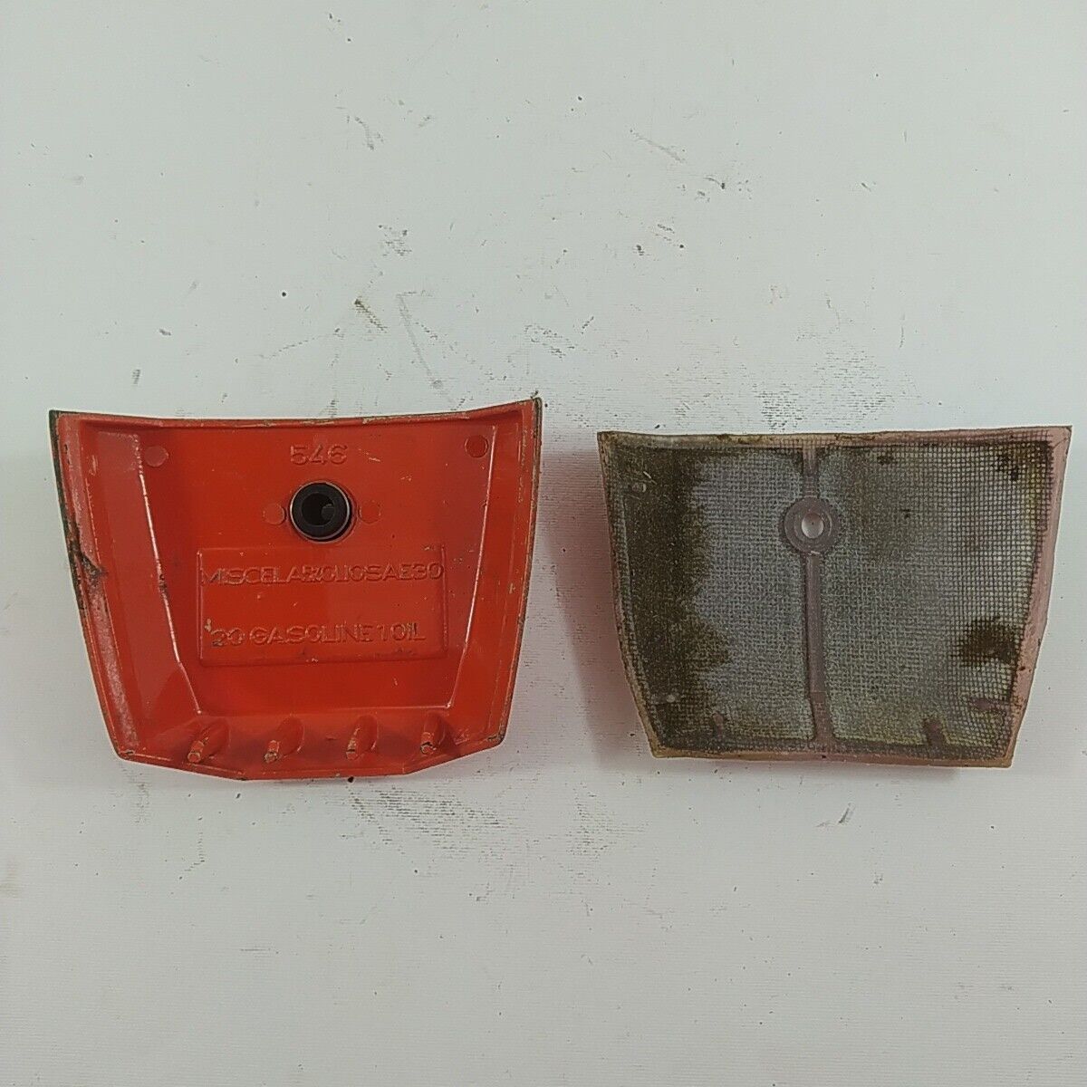 ricambio COPERCHIO E FILTRO ARIA CARBURATORE per motosega CASTOR C 70 usati