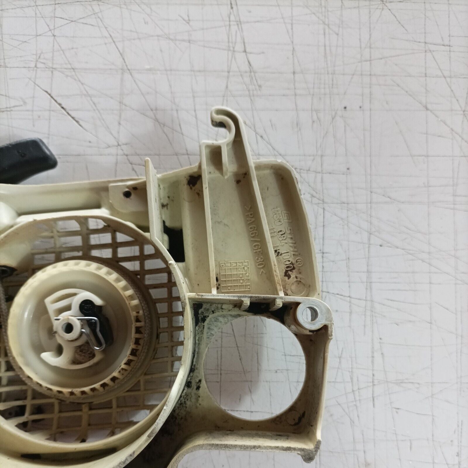 COPERCHIO avviamento AUTOAVVOLGENTE PER MOTOSEGA STIHL 018/MS 170 180 017 usato