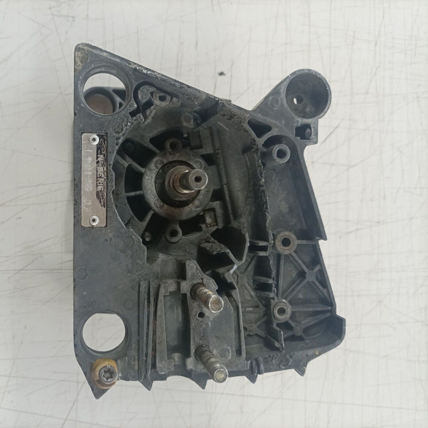 MOTOSEGA ALPINA P-400 ALBERO MOTORE E CARTER BASAMENTO CILINDRO COMPLETO