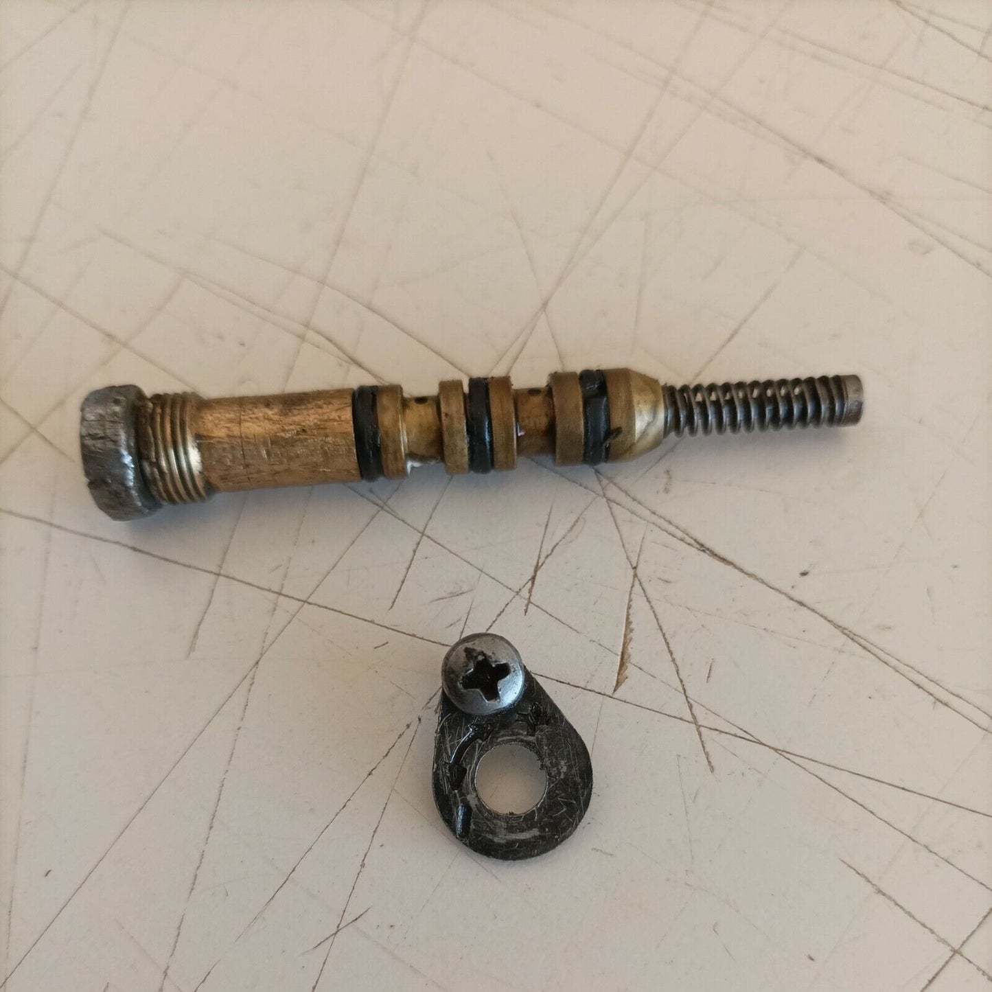 pompa olio ORIGINALE COMPLETA PER MOTOSEGA EFCO 134 ricambi usati
