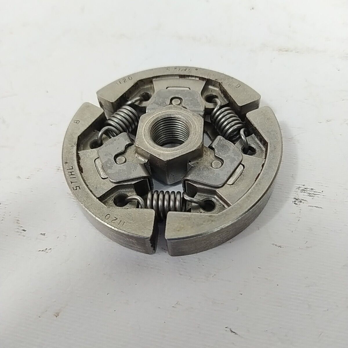 FRIZIONE completa PER MOTOSEGA STIHL 025 MS 170 014103 ORIGINALE ricambi usati