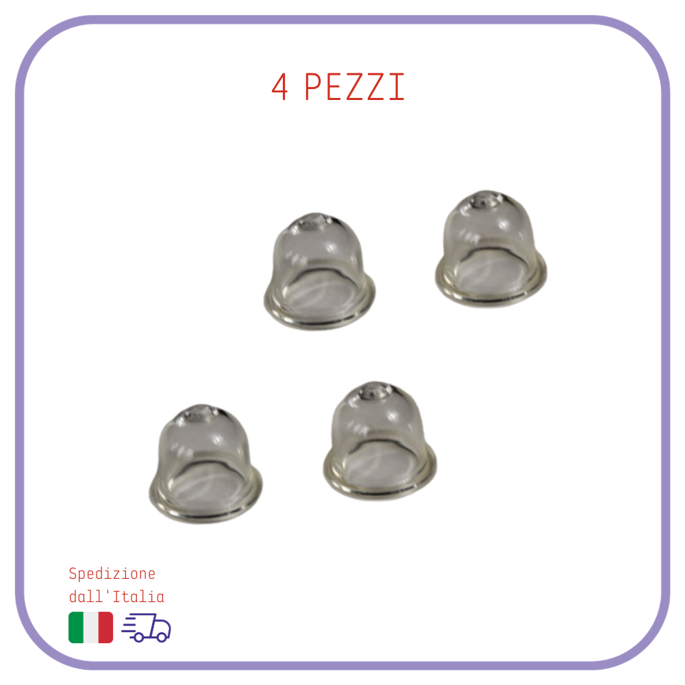PRIMER POMPETTA carburante benzina CARBURATORE walbro ricambio DECESPUGLIATORE