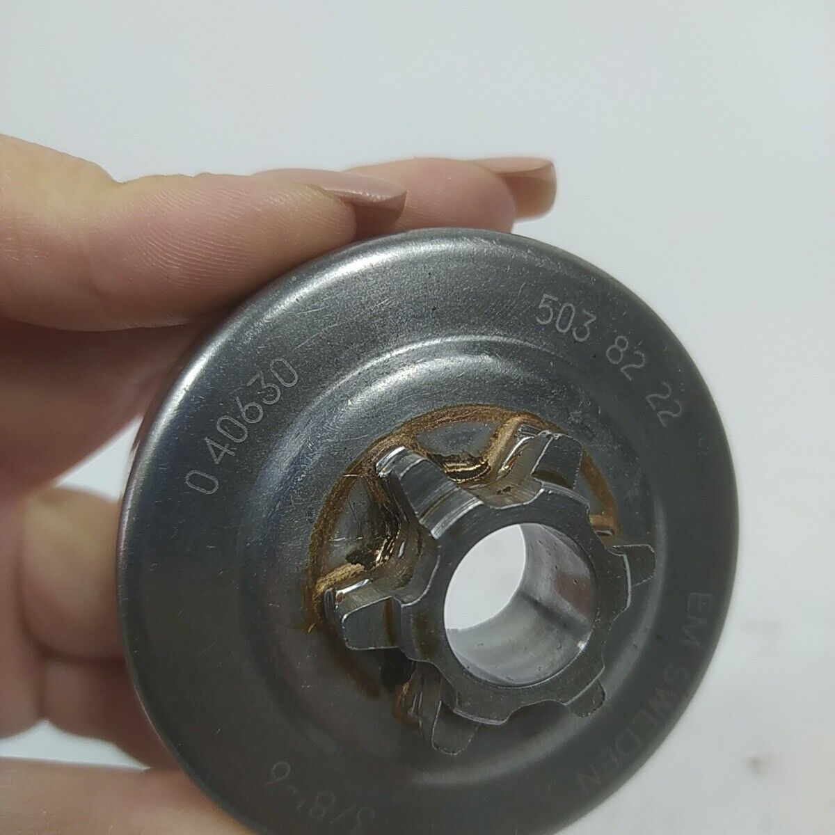 CAMPANA FRIZIONE CATENA 5038222 per motosega HUSQVARNA 338 XPT 334 ricambi usati