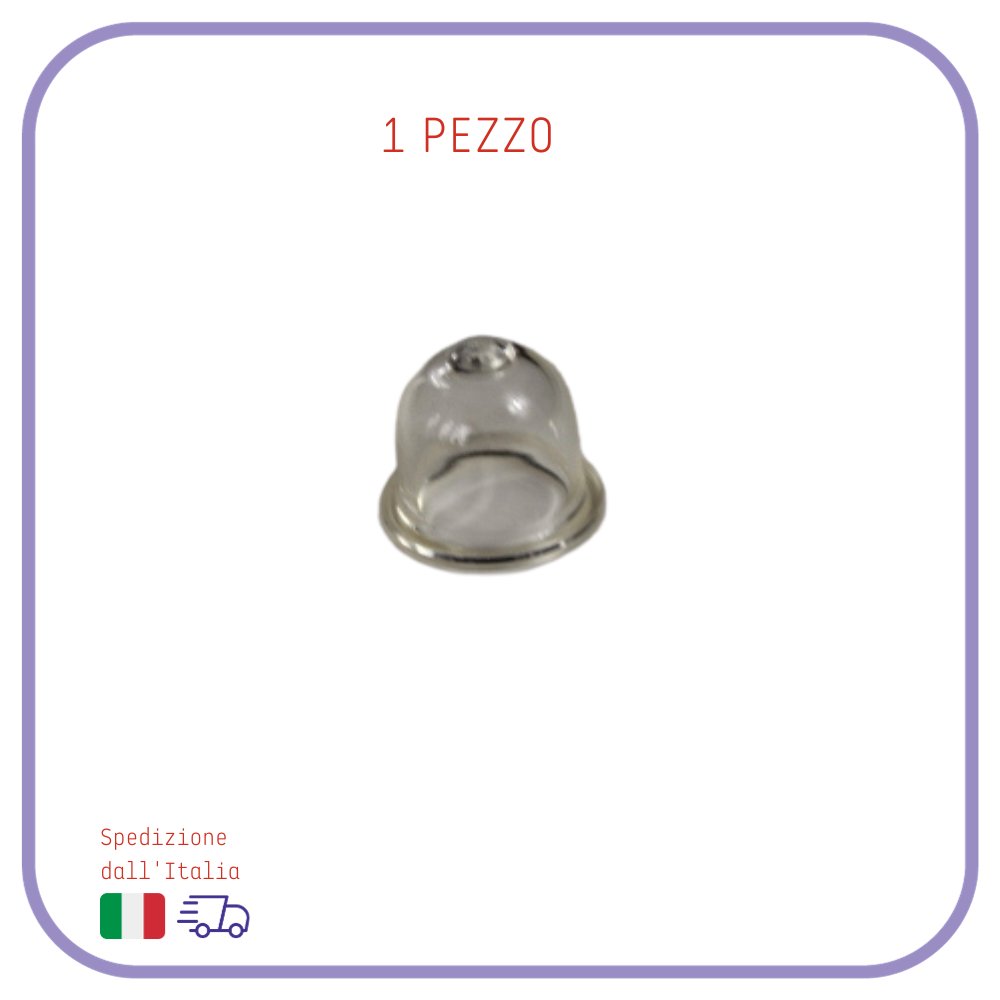 PRIMER POMPETTA carburante benzina CARBURATORE walbro ricambio DECESPUGLIATORE