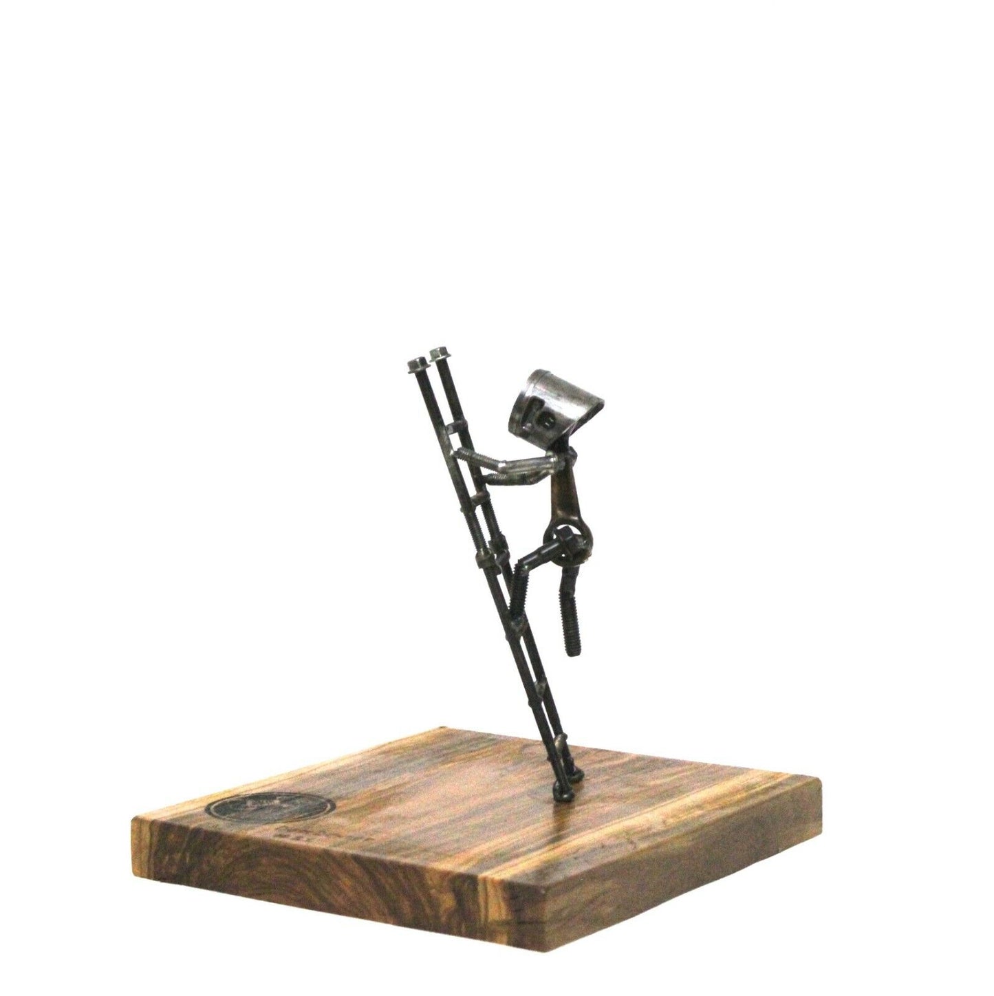 PICCOLA SCULTURA IN METALLO DI LUCIANO RUSCINITO IN ARTE DOTTDEXTER OPERA UNICA