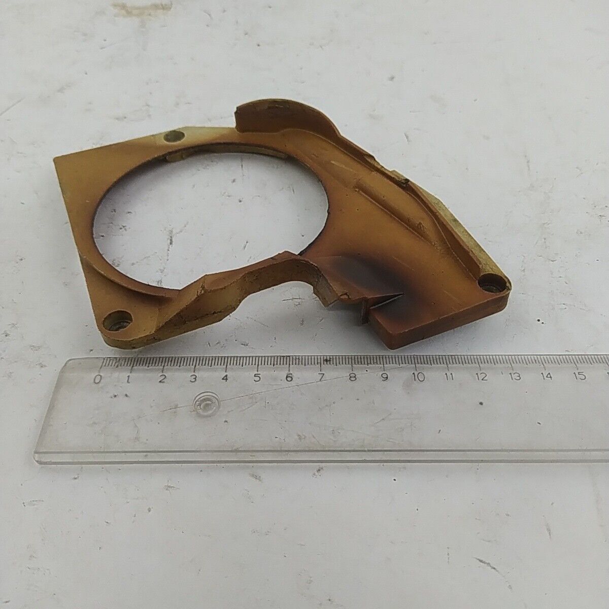 ricambio COPERCHIO copri FRENO CATENA Frizione usato per motosega STIHL 038 AVS