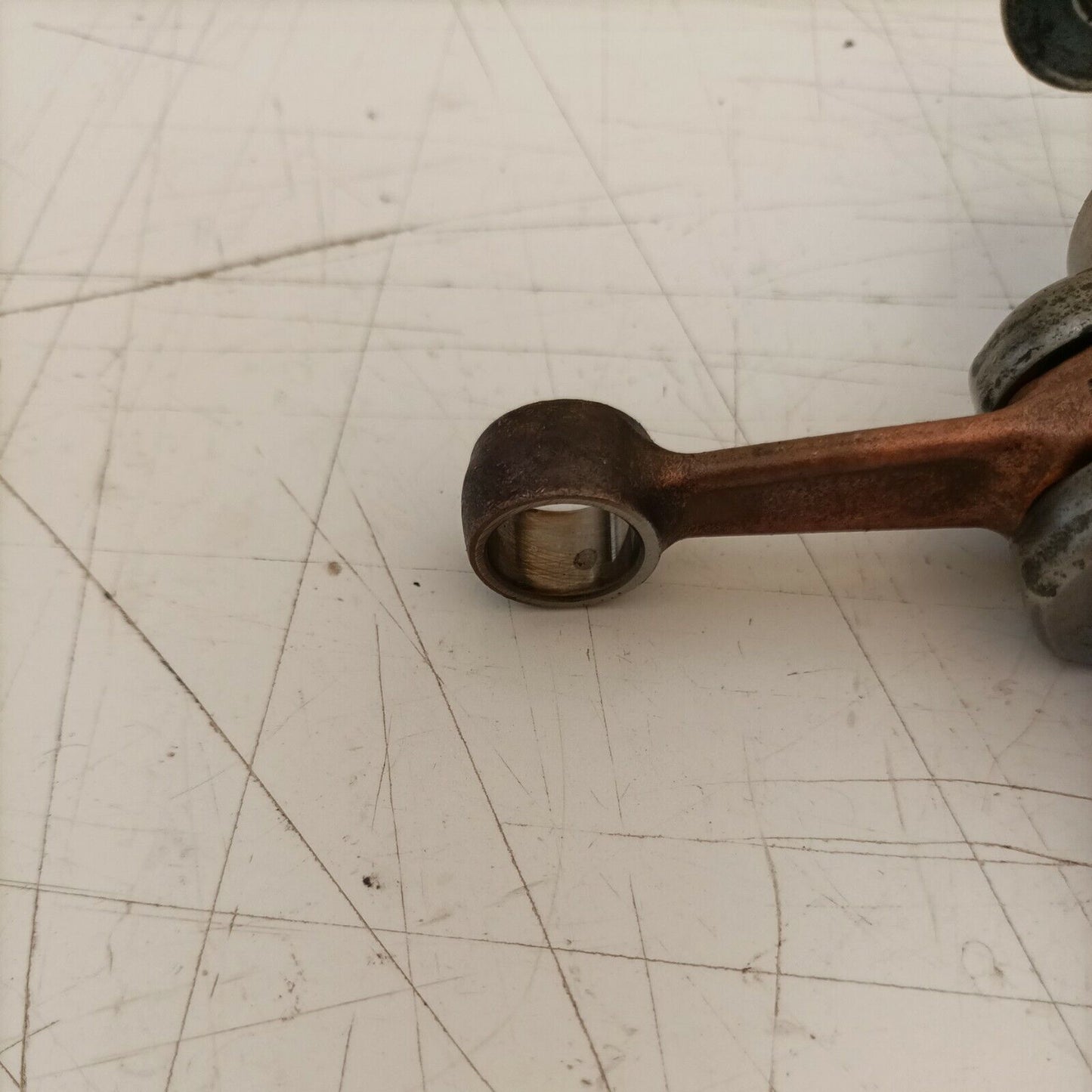 MOTOSEGA OLEO MAC 350 NORMALE ALBERO MOTORE originale COMPLETO ricambi usati