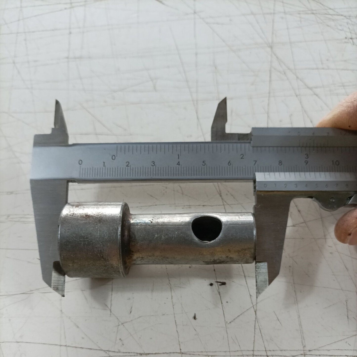 MOTOSEGA CASTOR C70 ALPINA A70 SUPPORTO IN ALLUMINIO MANIGLIA SUPERIORE LATO SX