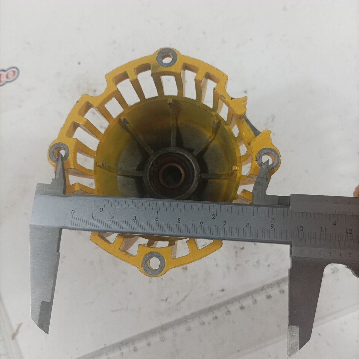 CUFFIA CAMPANA per DECESPUGLIATORE Emak Efco Oleo mac Dynamac ricambi usati