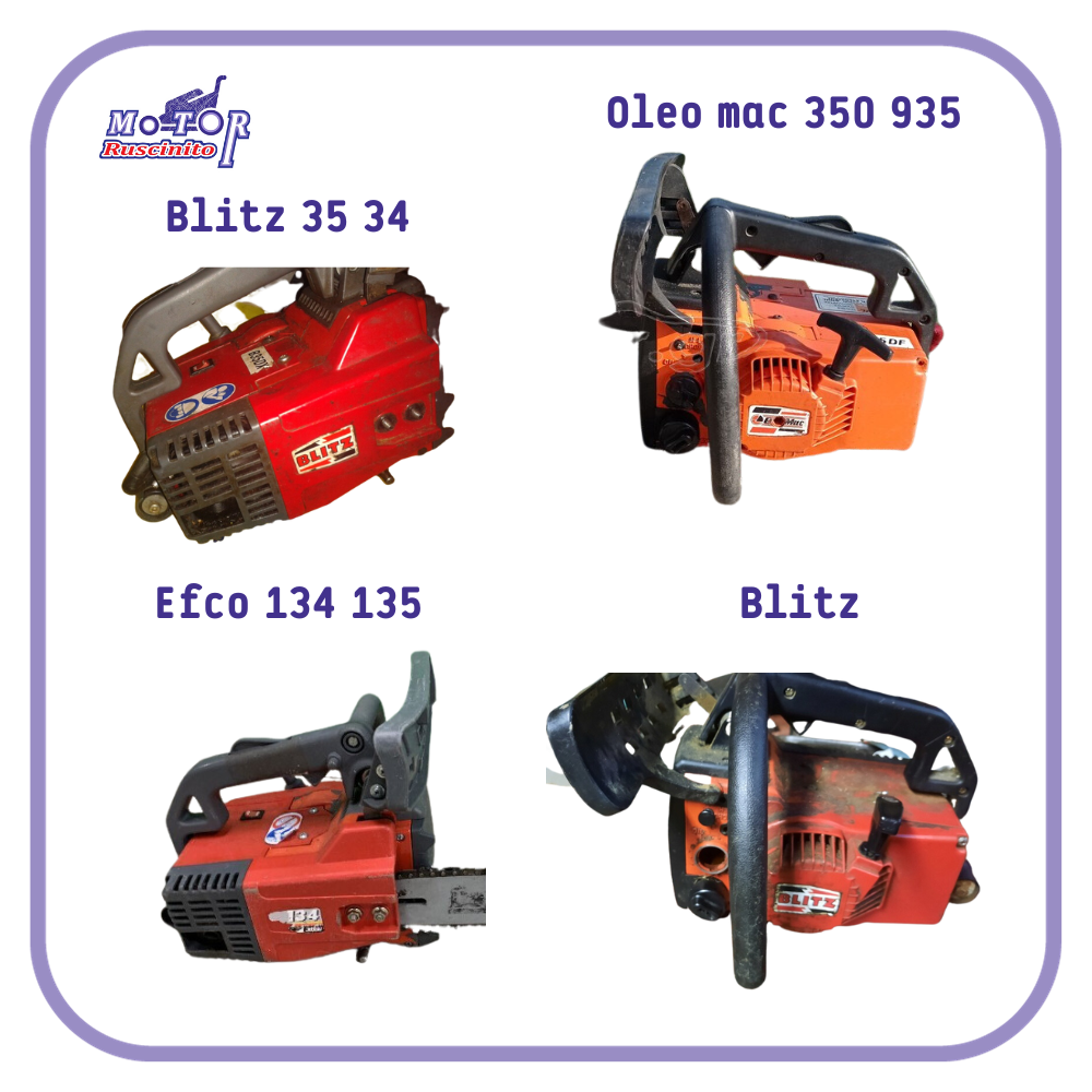Ricambi MOTOSEGA EFCO BLITZ 35 OLEOMAC usati COPERCHIO CARBURATORE COPRI FILTRO