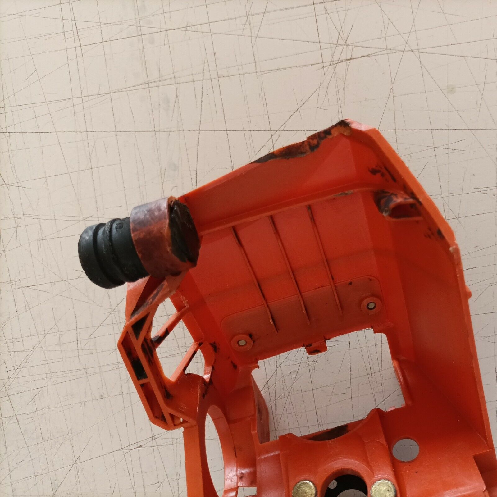 MANICO COMANDO ACCELERATORE copri MOTORE PER MOTOSEGA STIHL 023 ricambi usati