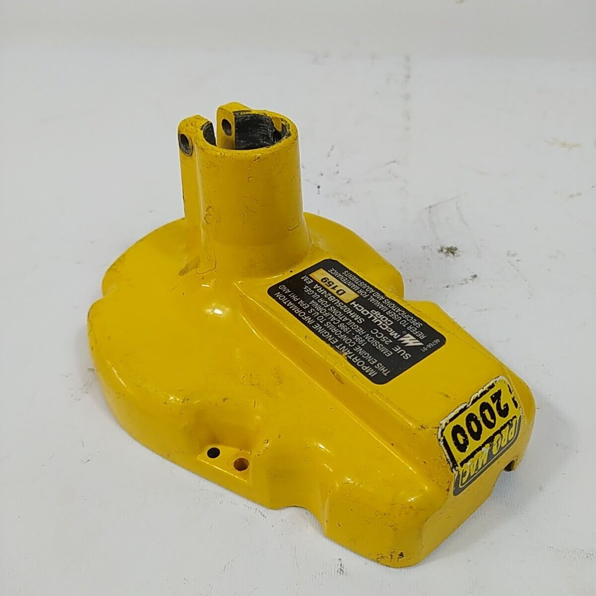 ricambio COPERCHIO tamburo CAMPANA FRIZIONE usato per MCCULLOCH PRO MAC 2000