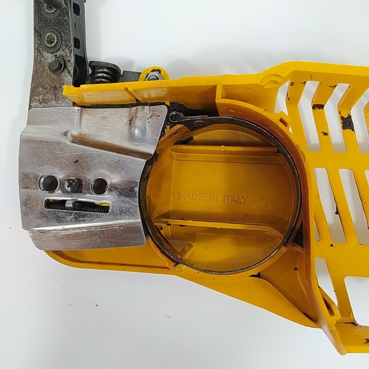 freno CATENA COPERCHIO FRIZIONE PER MOTOSEGA CASTOR ALPINA 45 41 ricambi usati