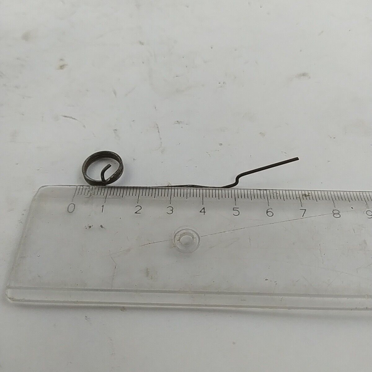 ricambio MOLLA COMANDO ACCELERATORE gas usato per motosega STIHL 038 AV Super