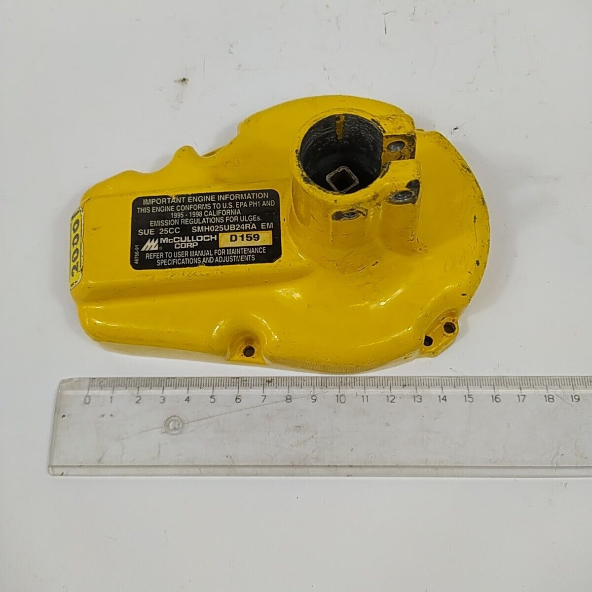 ricambio COPERCHIO tamburo CAMPANA FRIZIONE usato per MCCULLOCH PRO MAC 2000