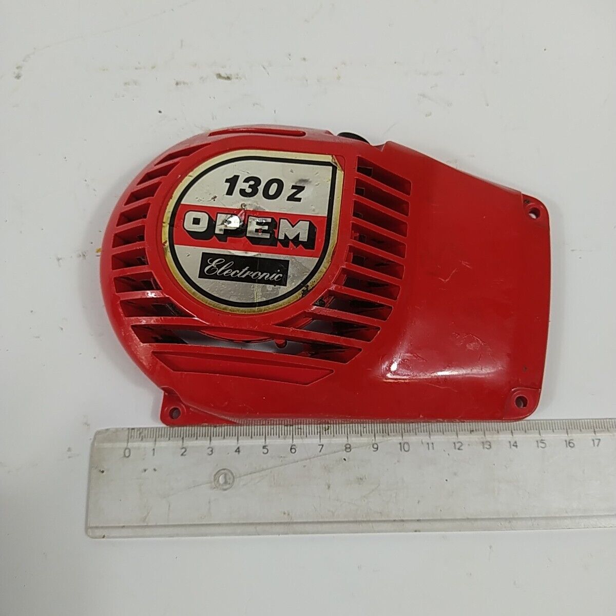 COPERCHIO avviamento A STRAPPO MOTOSEGA OPEM 130 Z ELETEONIC ricambi usati