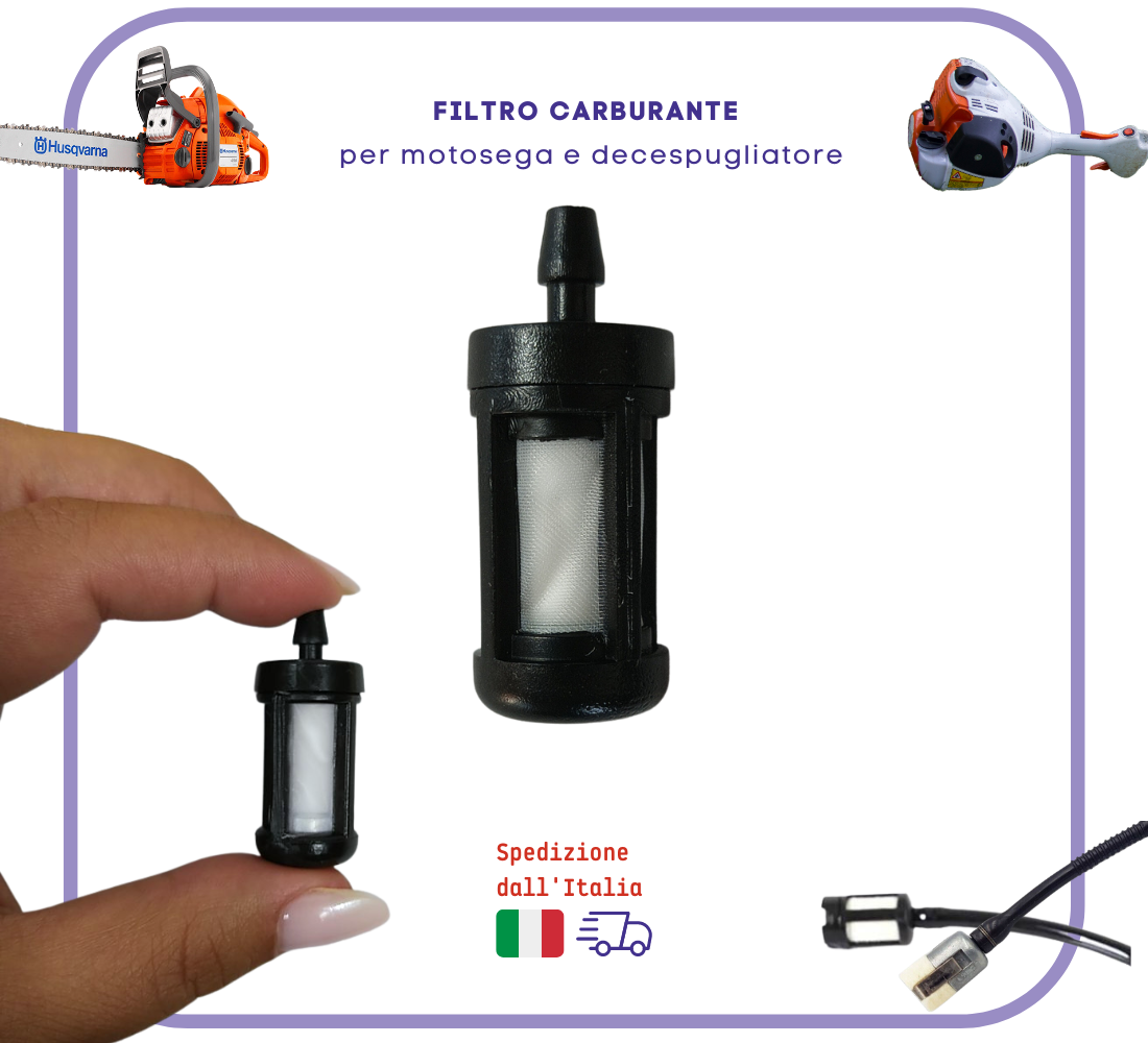 FILTRO benzina serbatoi CARBURANTE per motosega decespugliatore ZAMA STIHL sthil