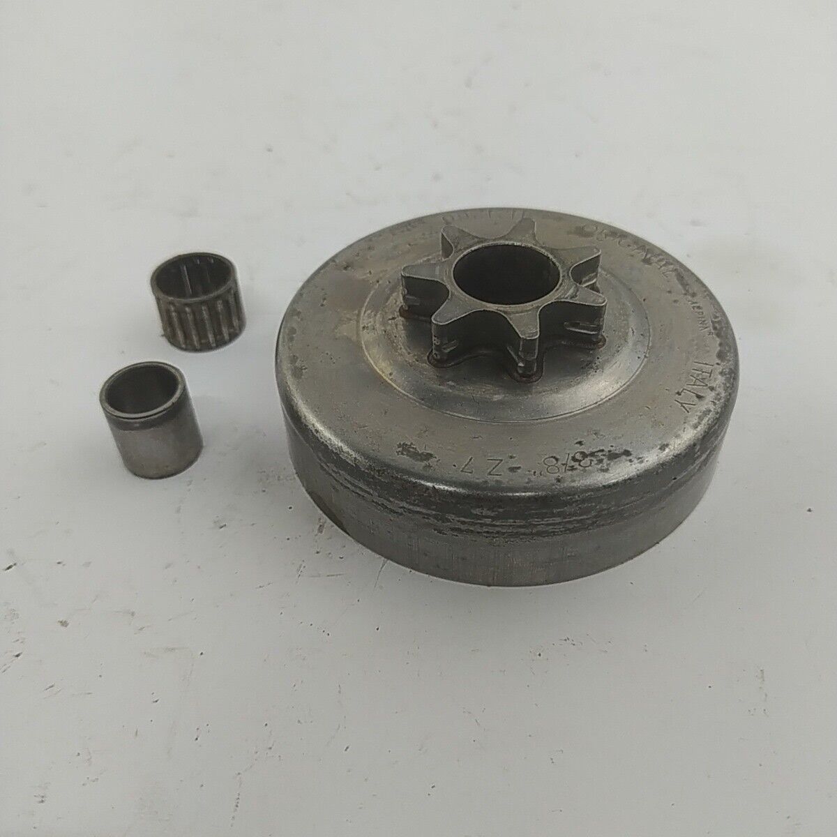 ricambio TAMBURO CAMPANA FRIZIONE 3/8 z 7 motosega ALPINA PROF 70 usati