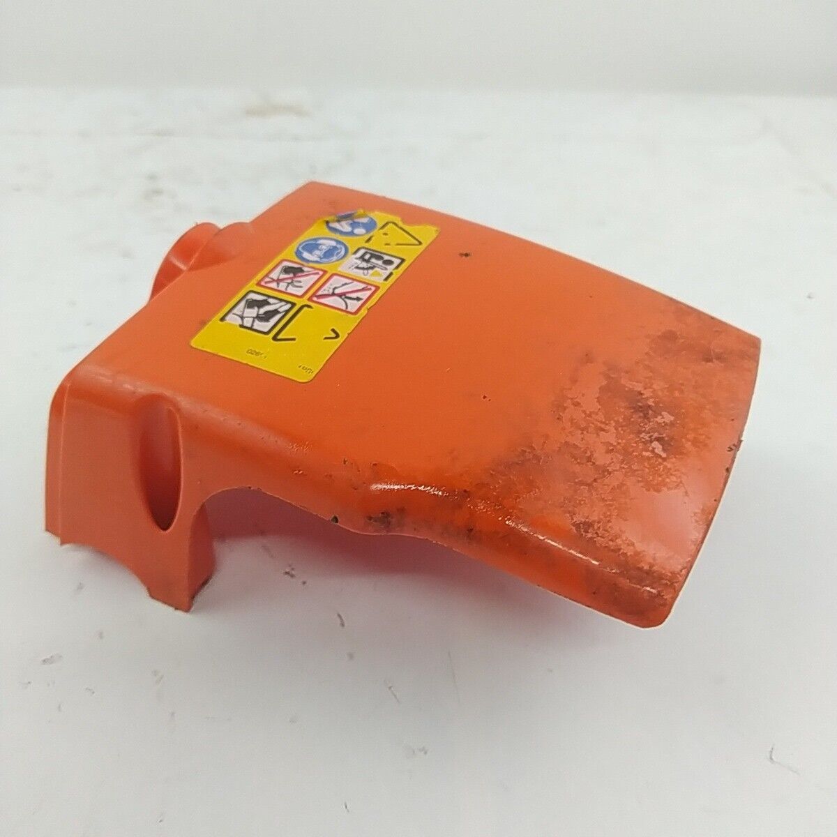 motosega CASTOR ALPINA 450 ricambio COPERCHIO MOTORE copri cilindro Usato
