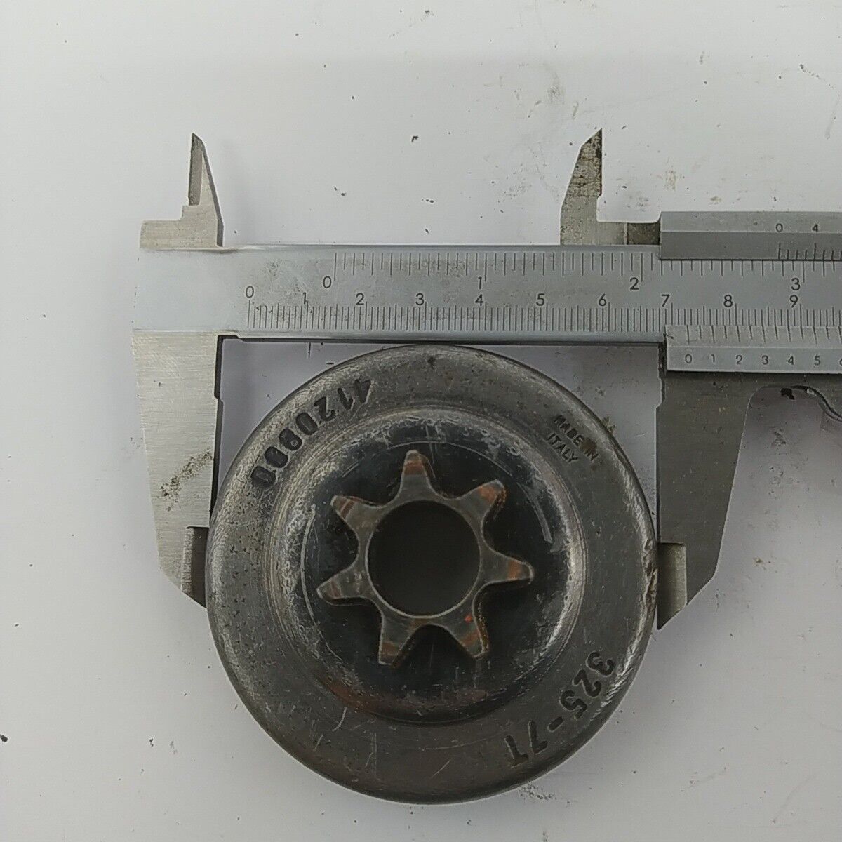 ricambio CAMPANA tamburo FRIZIONE 325 7 T PER motosega ALPINA CASTOR 40 usati