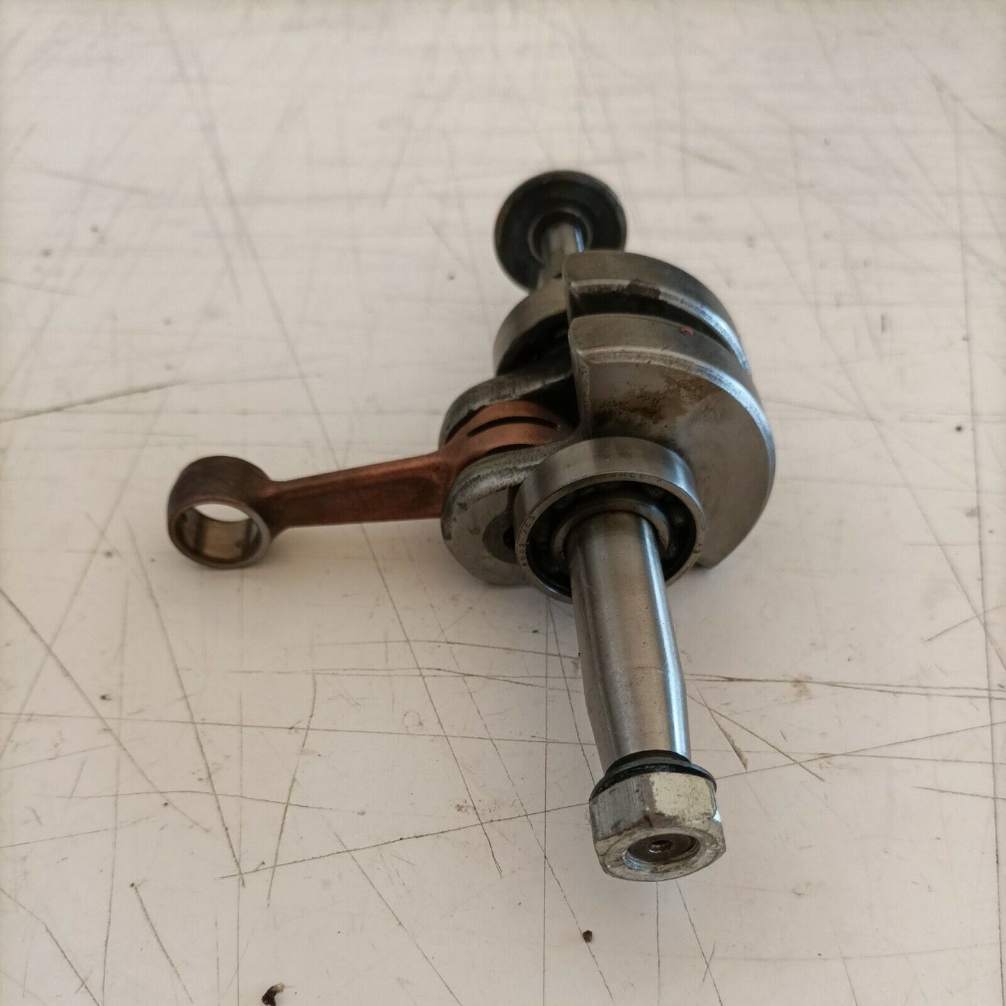 MOTOSEGA OLEO MAC 350 NORMALE ALBERO MOTORE originale COMPLETO ricambi usati