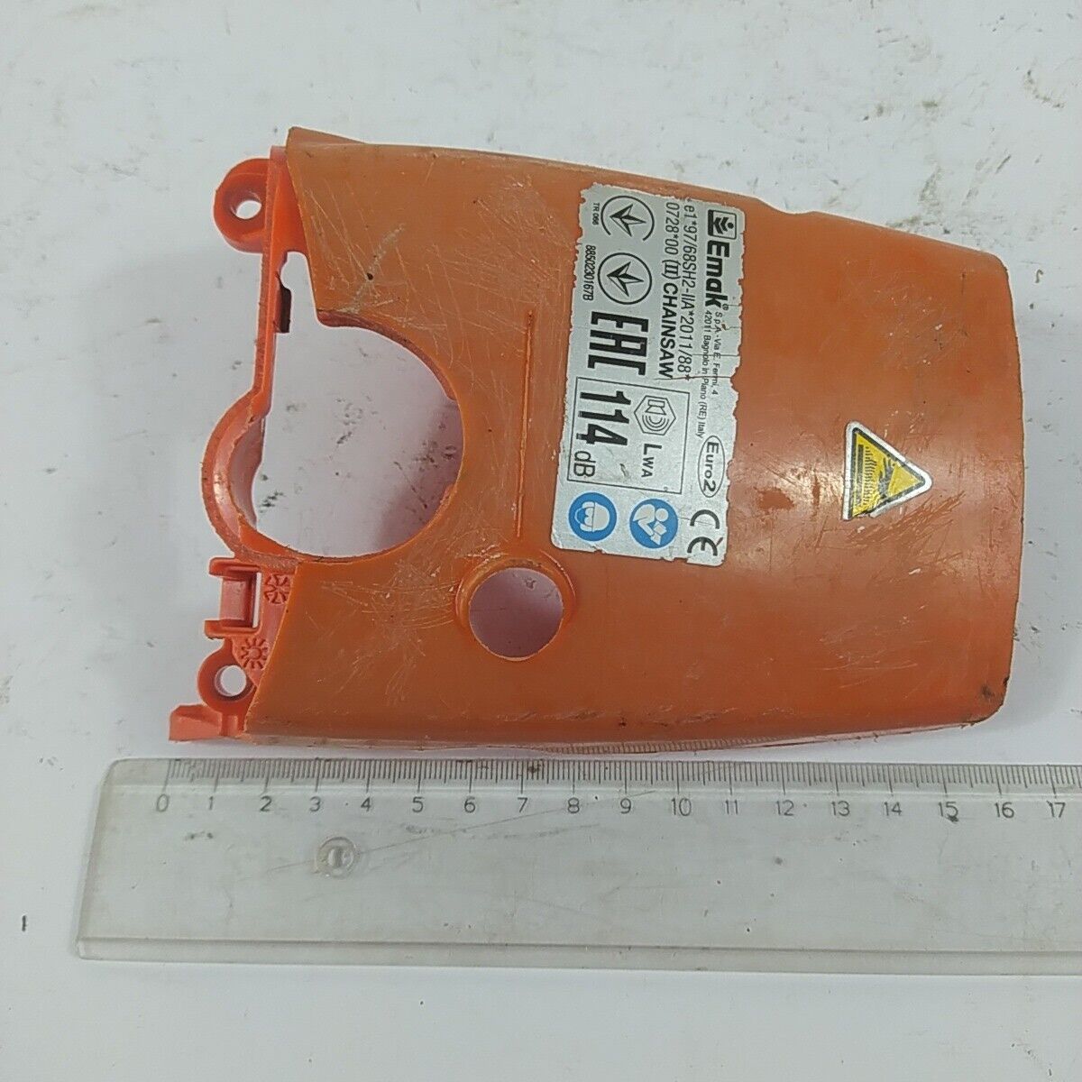 COPERCHIO SUPERIORE COPRI MOTORE per motosega OLEO MAC GS 440 ricambi usati